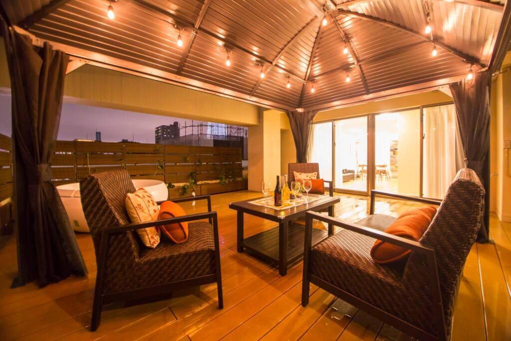 Апартаменты Oshiage Sky View Terrace Penthouse Токио Экстерьер фото