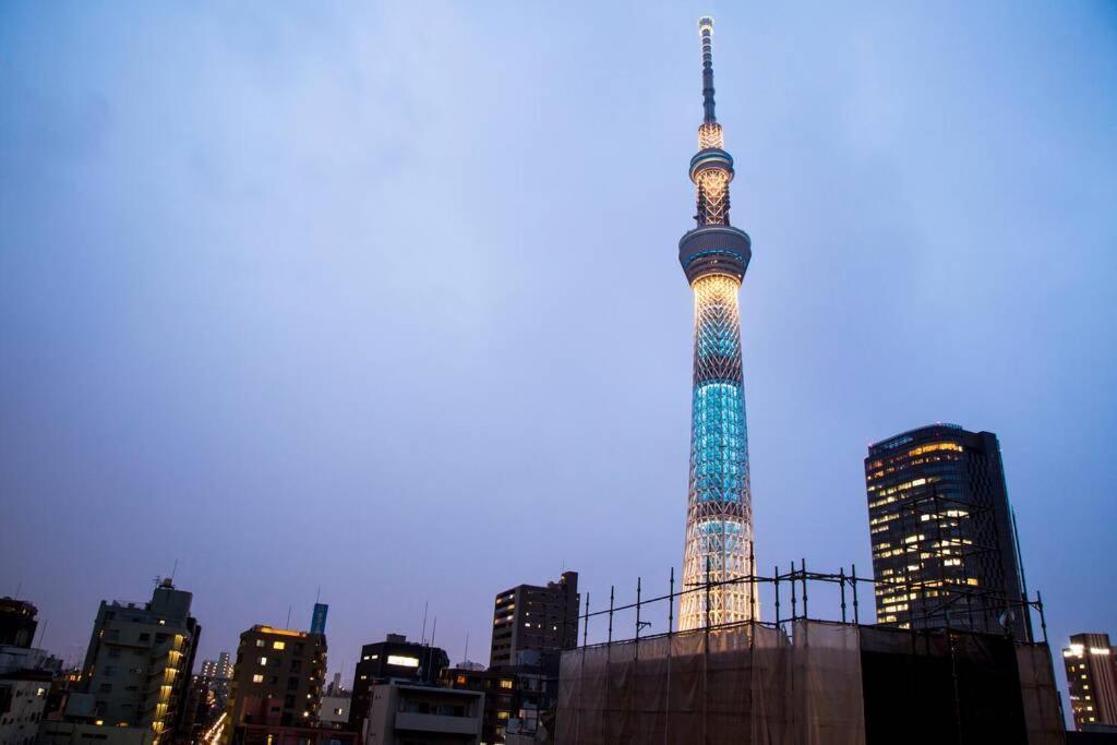 Апартаменты Oshiage Sky View Terrace Penthouse Токио Экстерьер фото