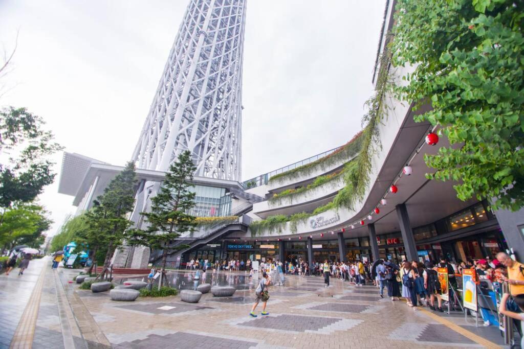 Апартаменты Oshiage Sky View Terrace Penthouse Токио Экстерьер фото