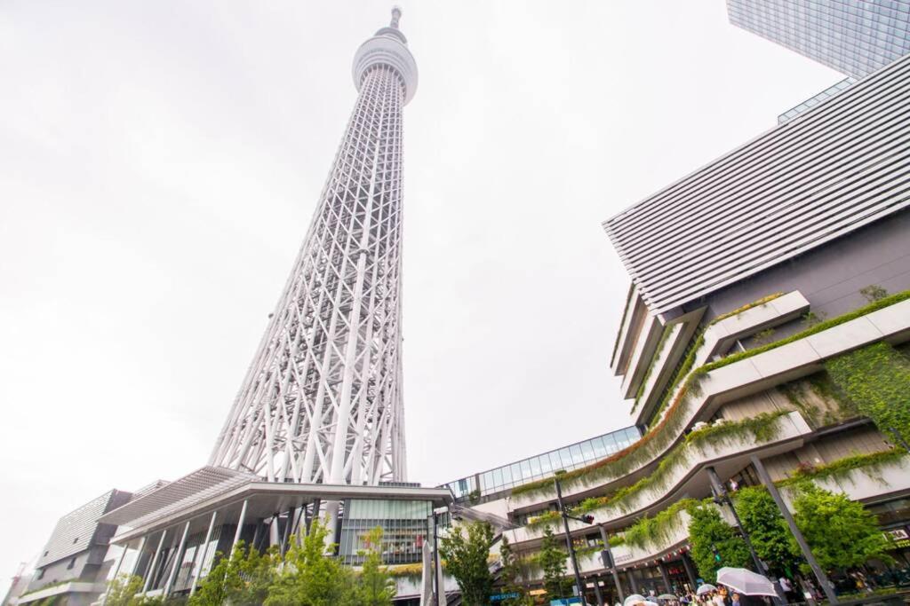 Апартаменты Oshiage Sky View Terrace Penthouse Токио Экстерьер фото