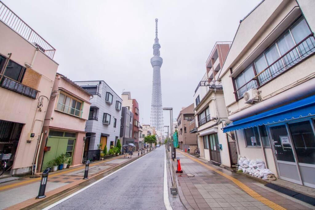 Апартаменты Oshiage Sky View Terrace Penthouse Токио Экстерьер фото